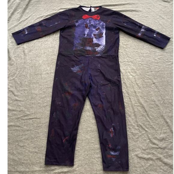 RUBIES Five Nights at Freddys Boys Size Large Purple Red Halloween Costume - Picture 2 of 11